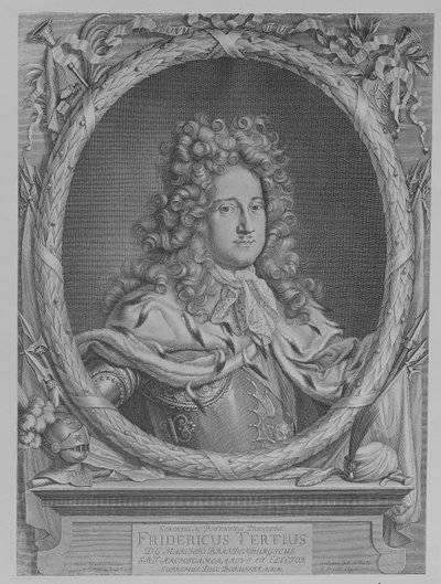 Friedrich I. von Preußen, 1692 von German School